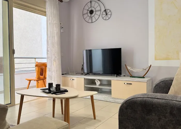 Plarentina - Modern & Zentral Mit Balkon Und Meerblick Saranda